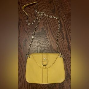 Cola Haan cross body bag. Pebble leather